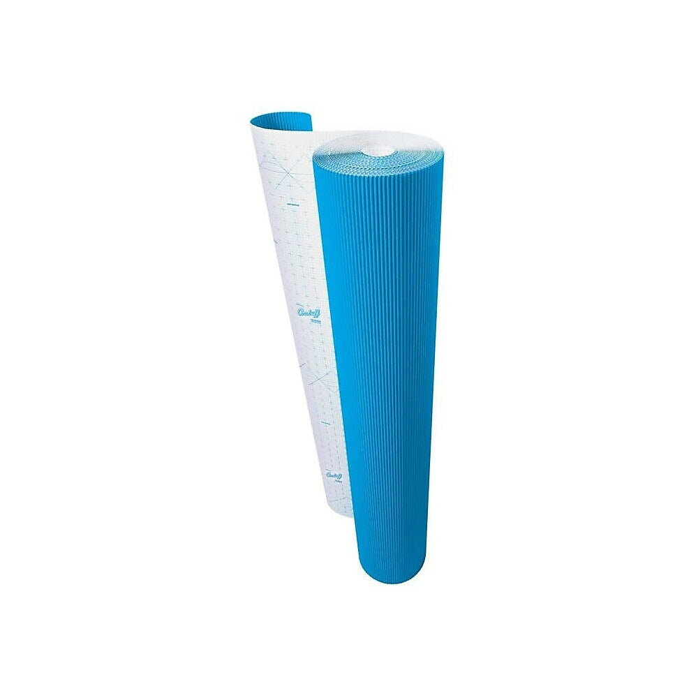 Image of Pacon Corrugated Roll, 48"x25', Blue