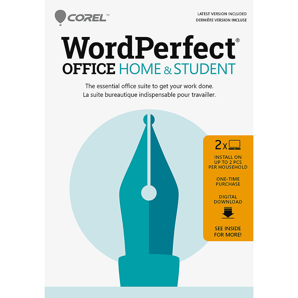 Image of Corel WordPerfect Office Home & Student