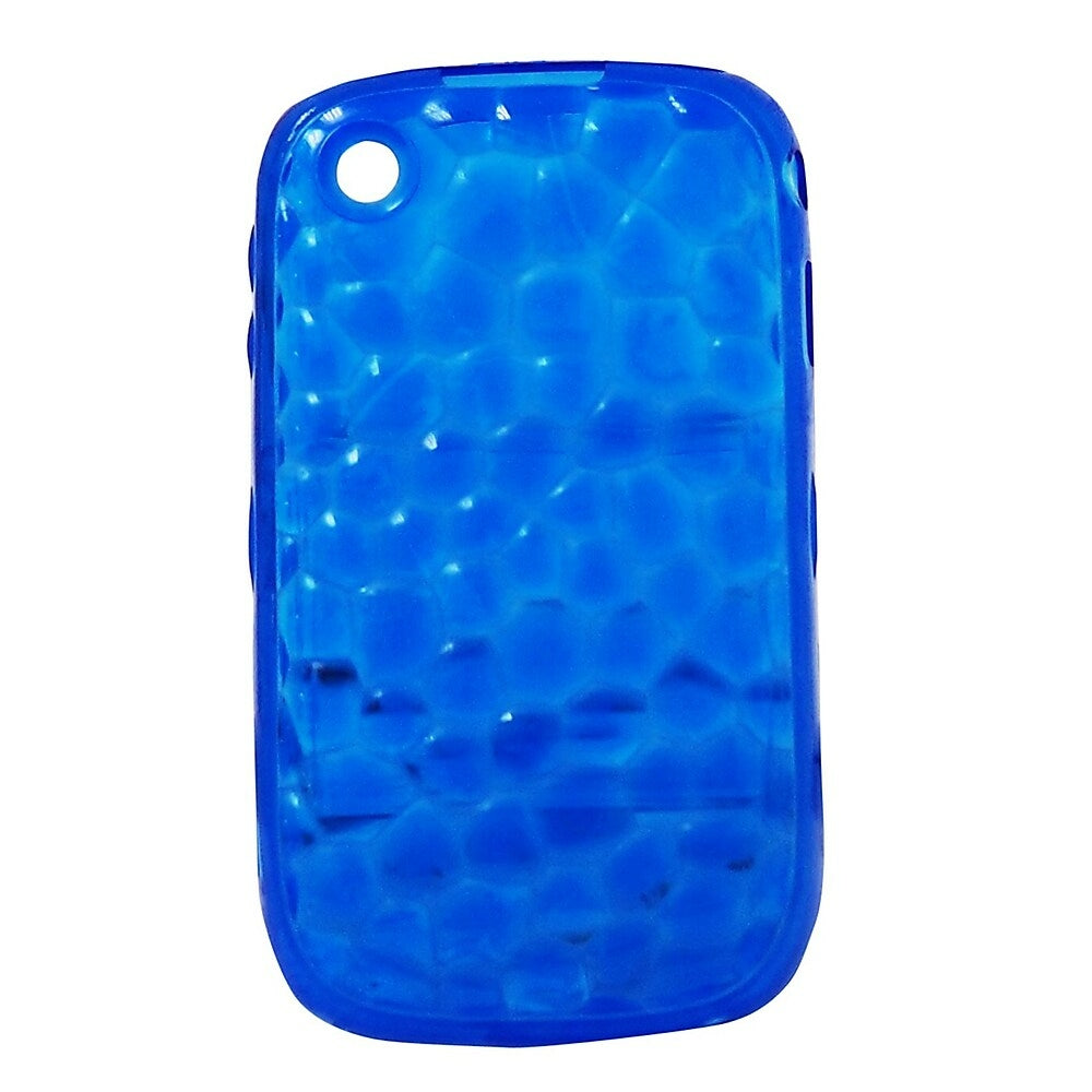 Image of Exian Silicone Case for Blackberry Curve 8520 - Blue