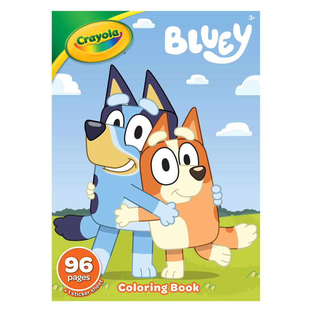 Image of Crayola Colouring Book - 96 Pages - Bluey, Assorted