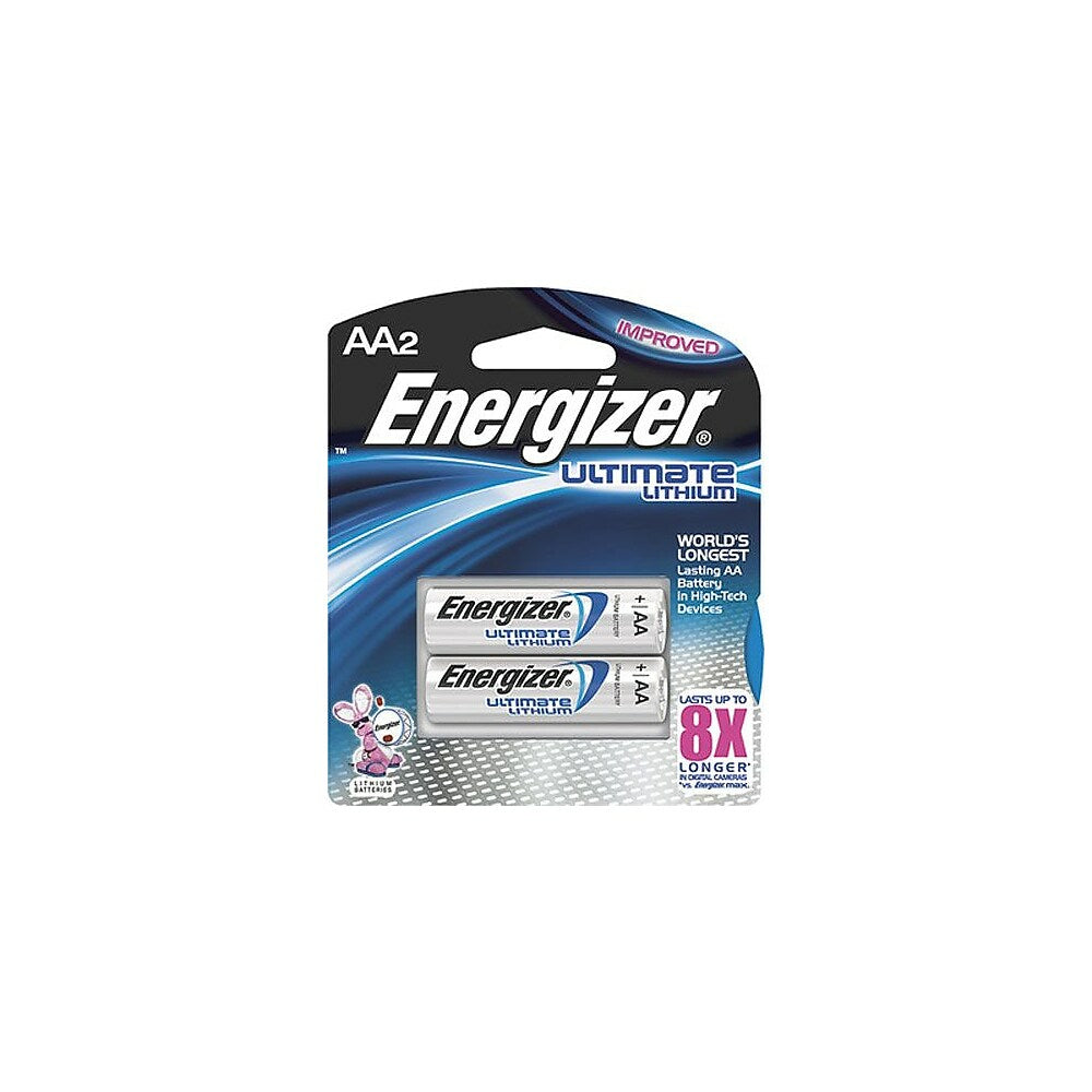 Image of Energizer AA Ultimate Lithium Batteries - 2 Pack