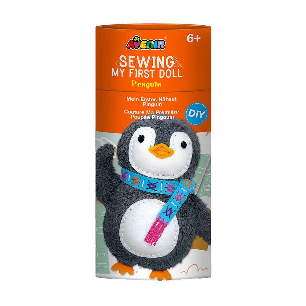 Image of Avenir My First Sewing Doll - Penguin