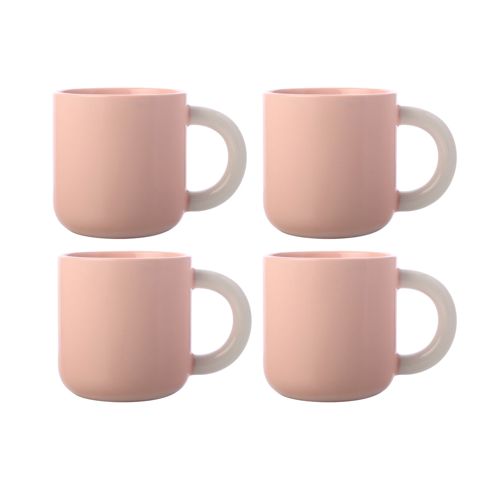 Image of Maxwell & Williams Sherbet Mug - Apricot - 370 ml - Pack of 4, 4 Pack