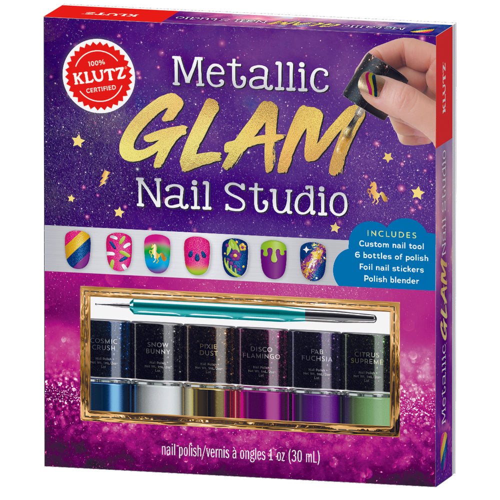 Image of Klutz Metallic Nail Studio