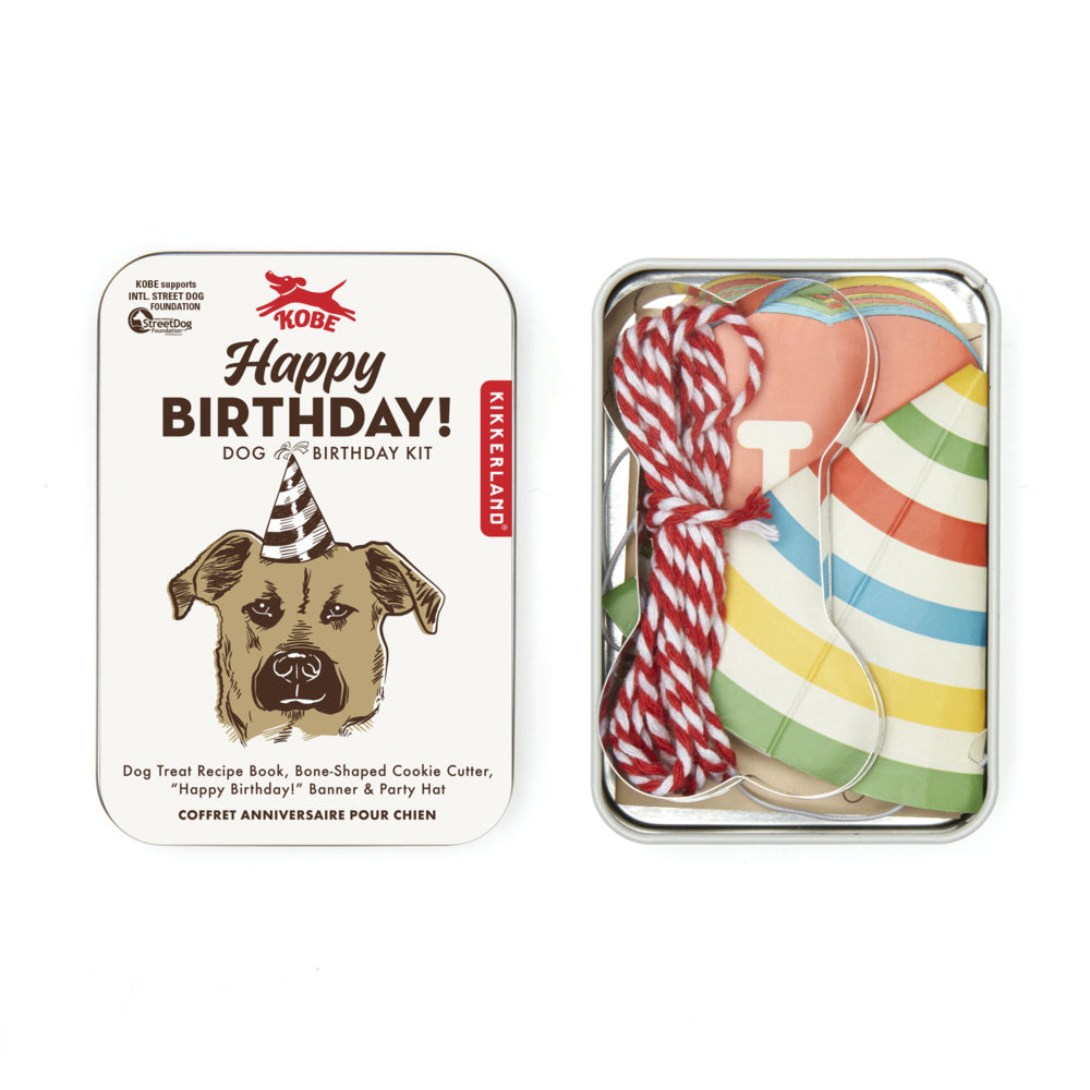 Image of Kikkerland Dog Birthday Kit