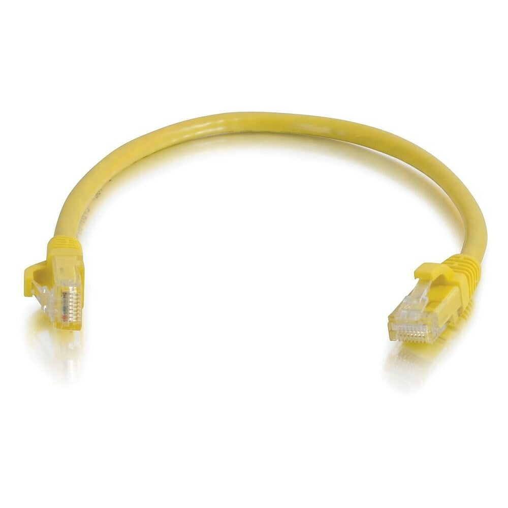 Image of C2G Cat5e Snagless UTP Unshielded Network Patch Cable, 3m/9.8" Yellow