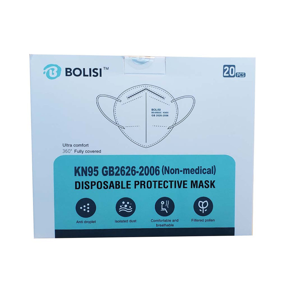 Image of Globe KN95 Bi-Fold Mask - 20 Pack