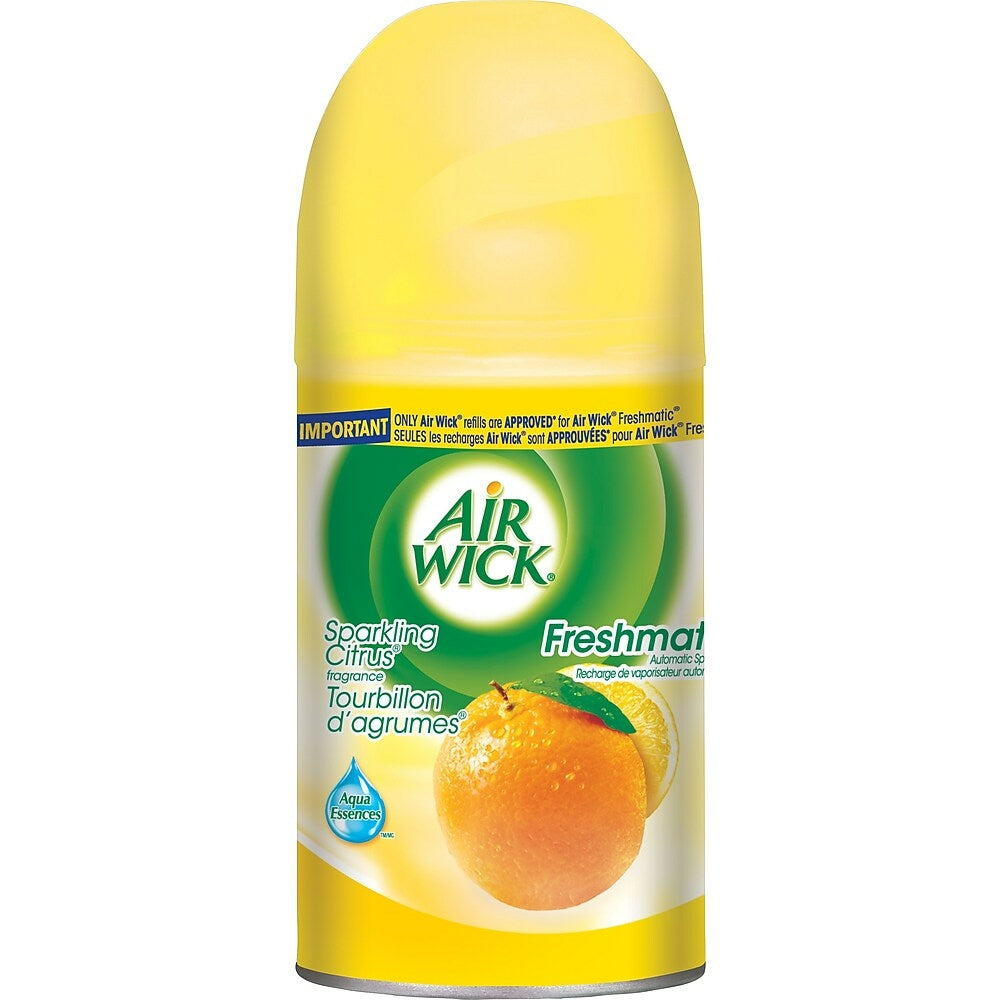 Image of Air Wick Freshmatic Automatic Spray, Refill, Yellow