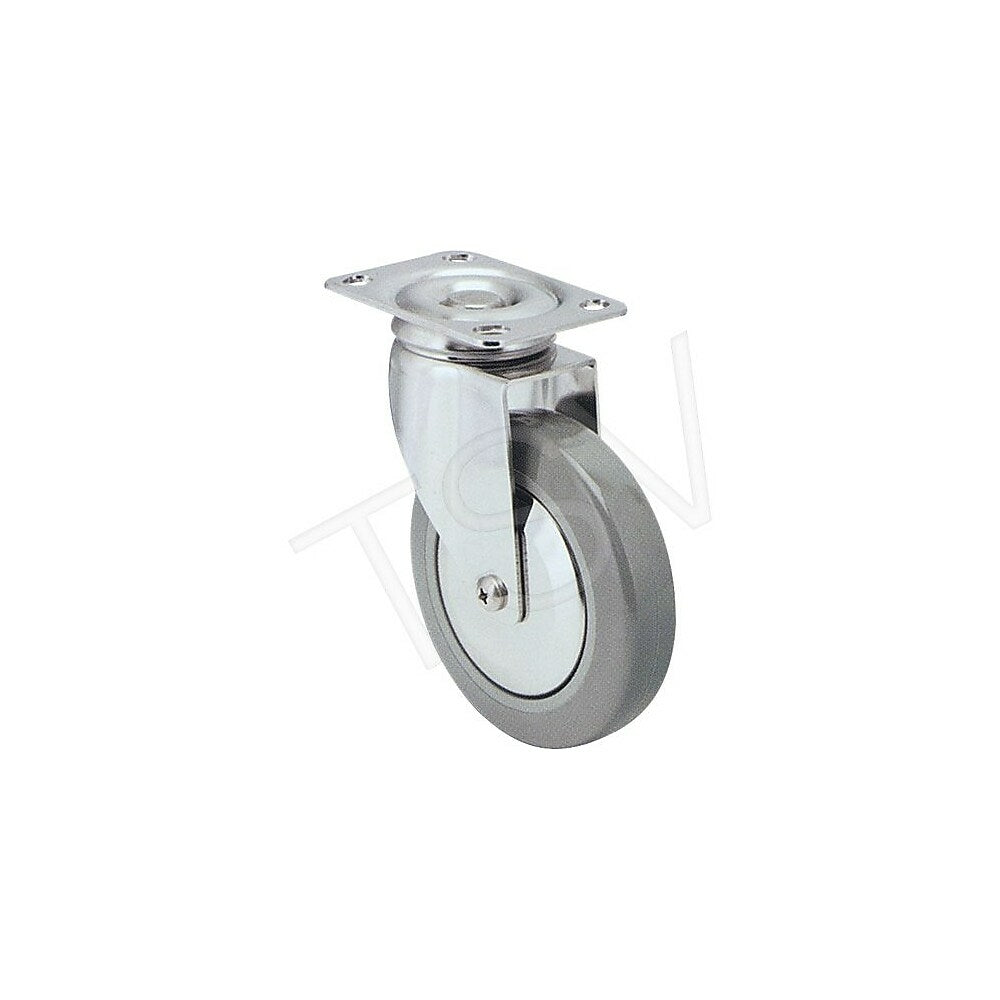 Image of Colson Stainless Steel Caster, 3" (76 Mm), Wheel Material: Polyurethane, Caster Type: Swivel w/Brake (Y380PSS26RS)
