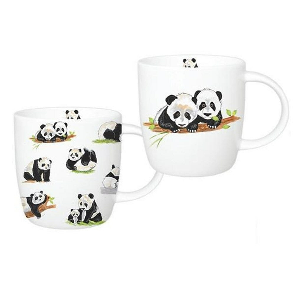 Image of Roy Kirkham Mugs (Set of 6) - Panda, Sophie Shape
