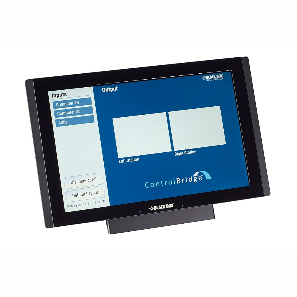 Image of Black Box CB-TOUCH12-T ControlBridge 12-inch Touch Panel Desktop