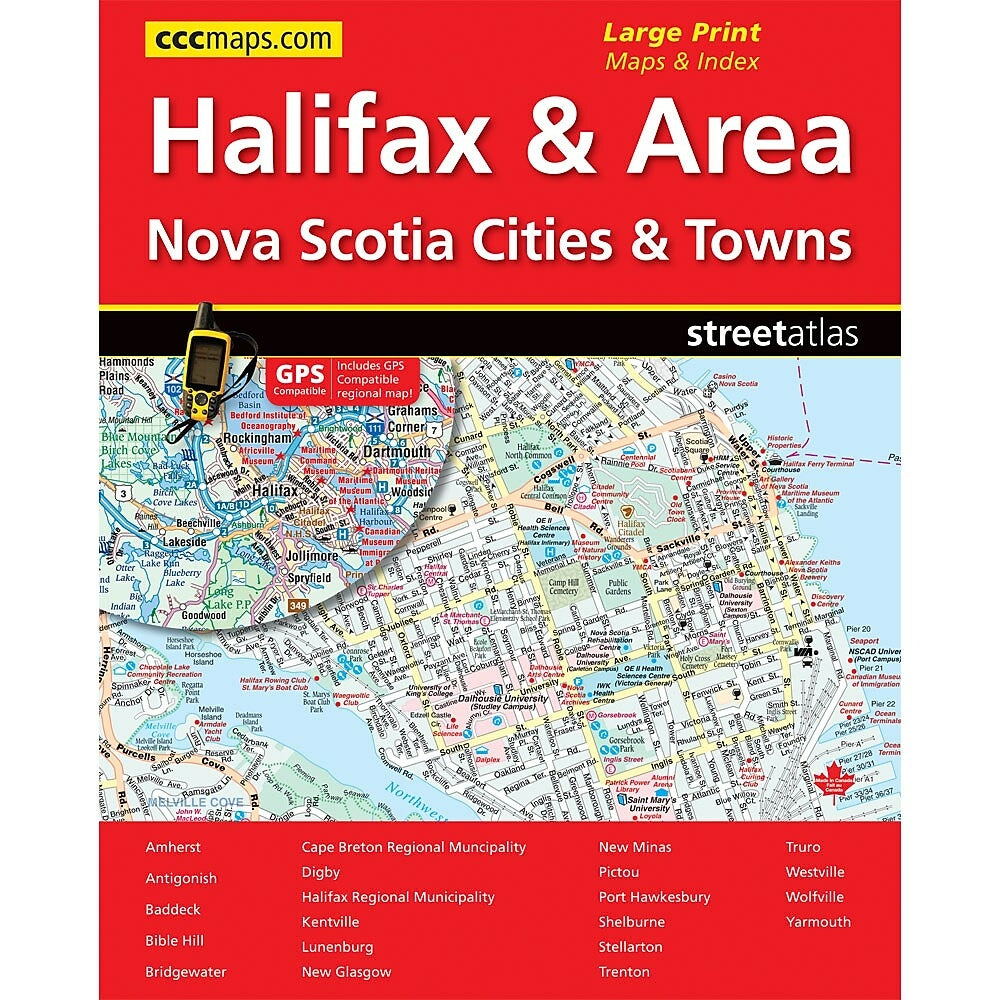 Image of MapArt Halifax Street Guide