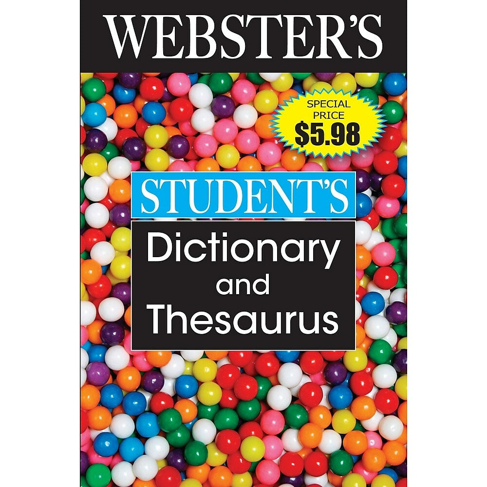 Image of Webster's Student Dictionary and Thesaurus