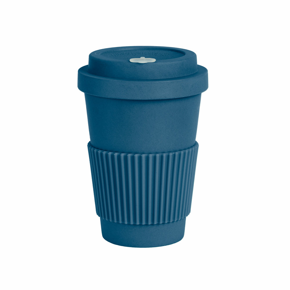 Image of General Supply Goods + Co Bamboo Fibre Travel Cup - Navy, Blue