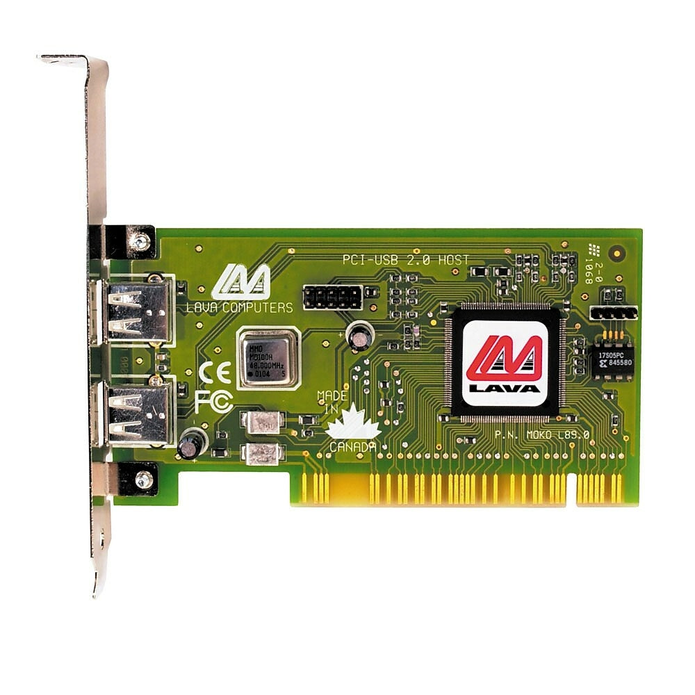 Image of Lava 2 Port USB 2.0 PCI Card, (USB2.0HOST)