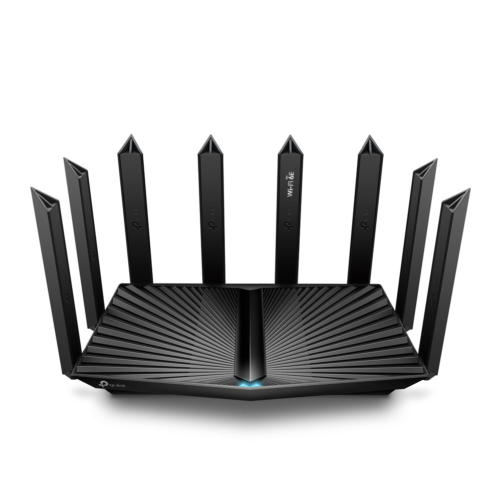 Image of TP-Link AXE7800 Tri-Band Gigabit Wi-Fi 6E Router - Black