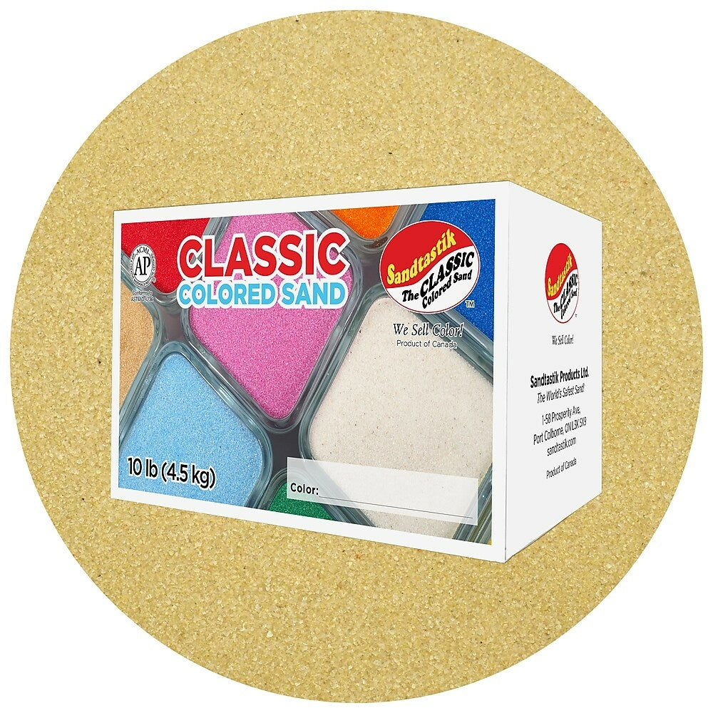 Image of Sandtastik Classic Coloured Sand, 10 lb (4.5 kg) Box, Sage