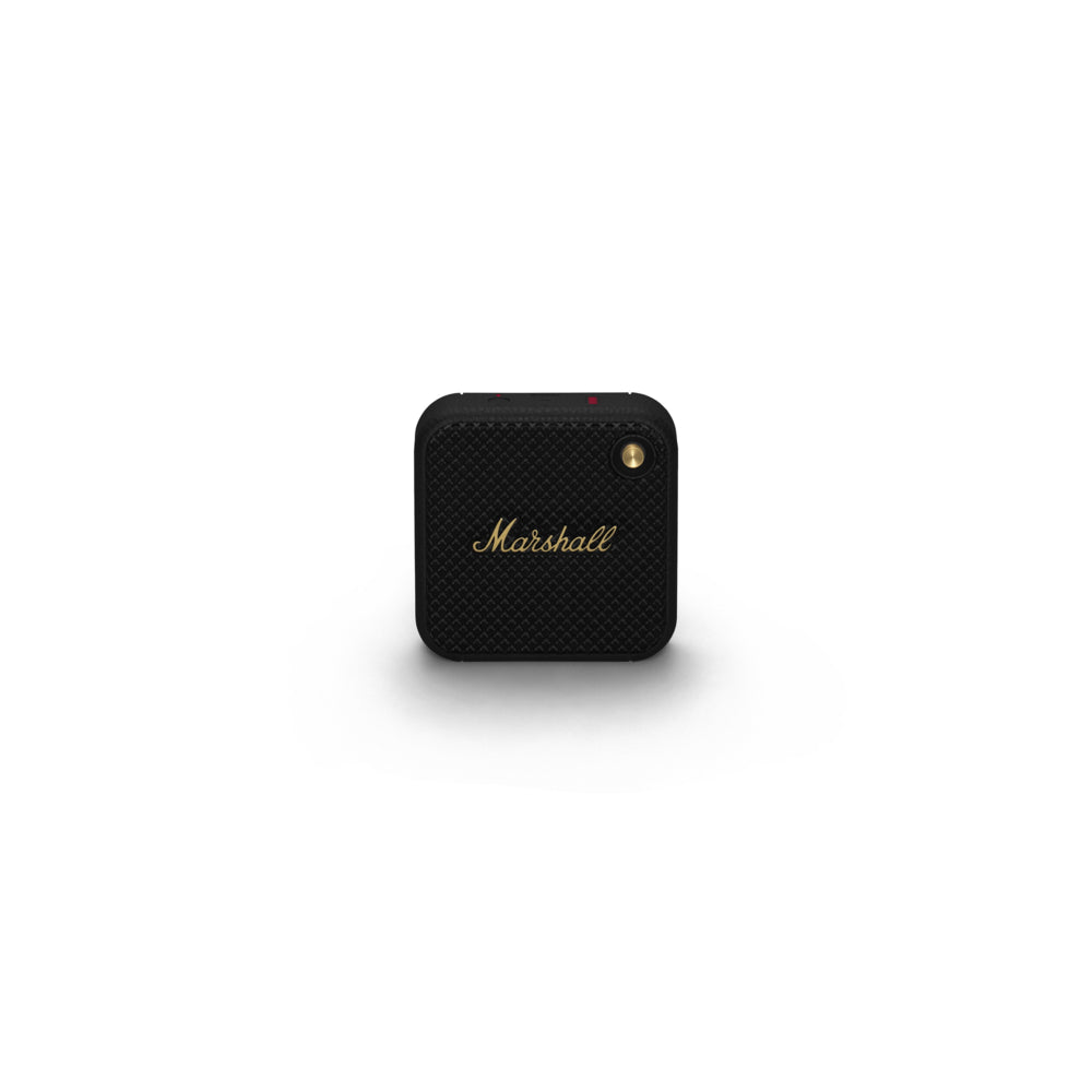 Image of Marshall Willen Portable Bluetooth Speaker - Black/Brass