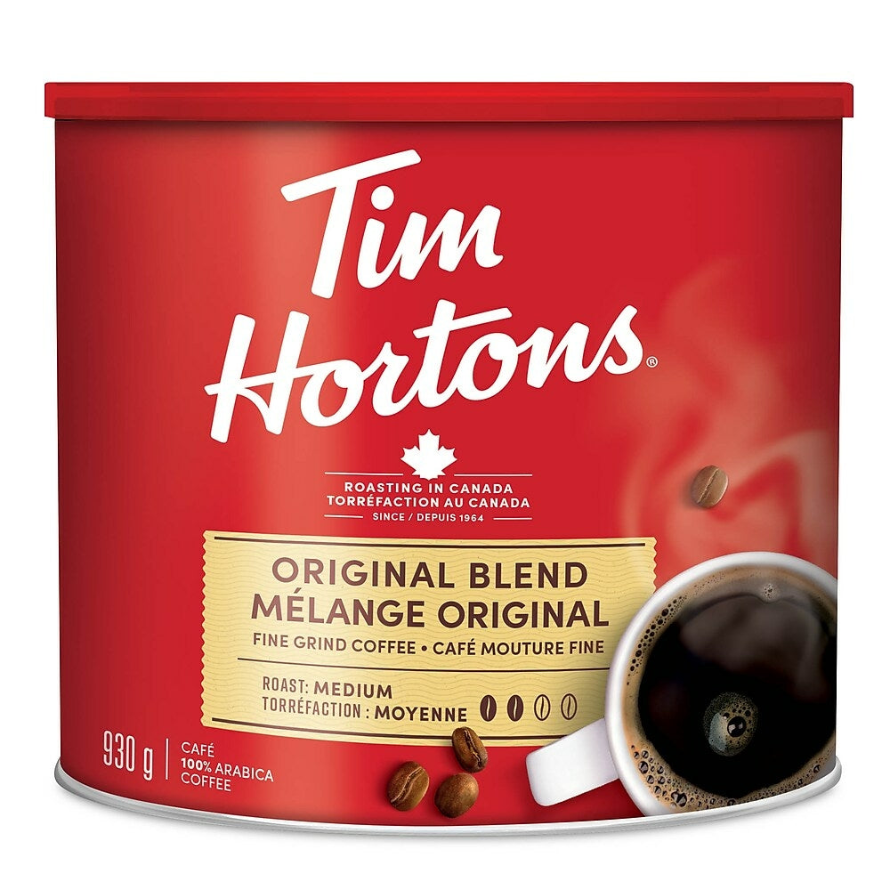 Image of Tim Hortons Original Blend Ground Coffee - 930g