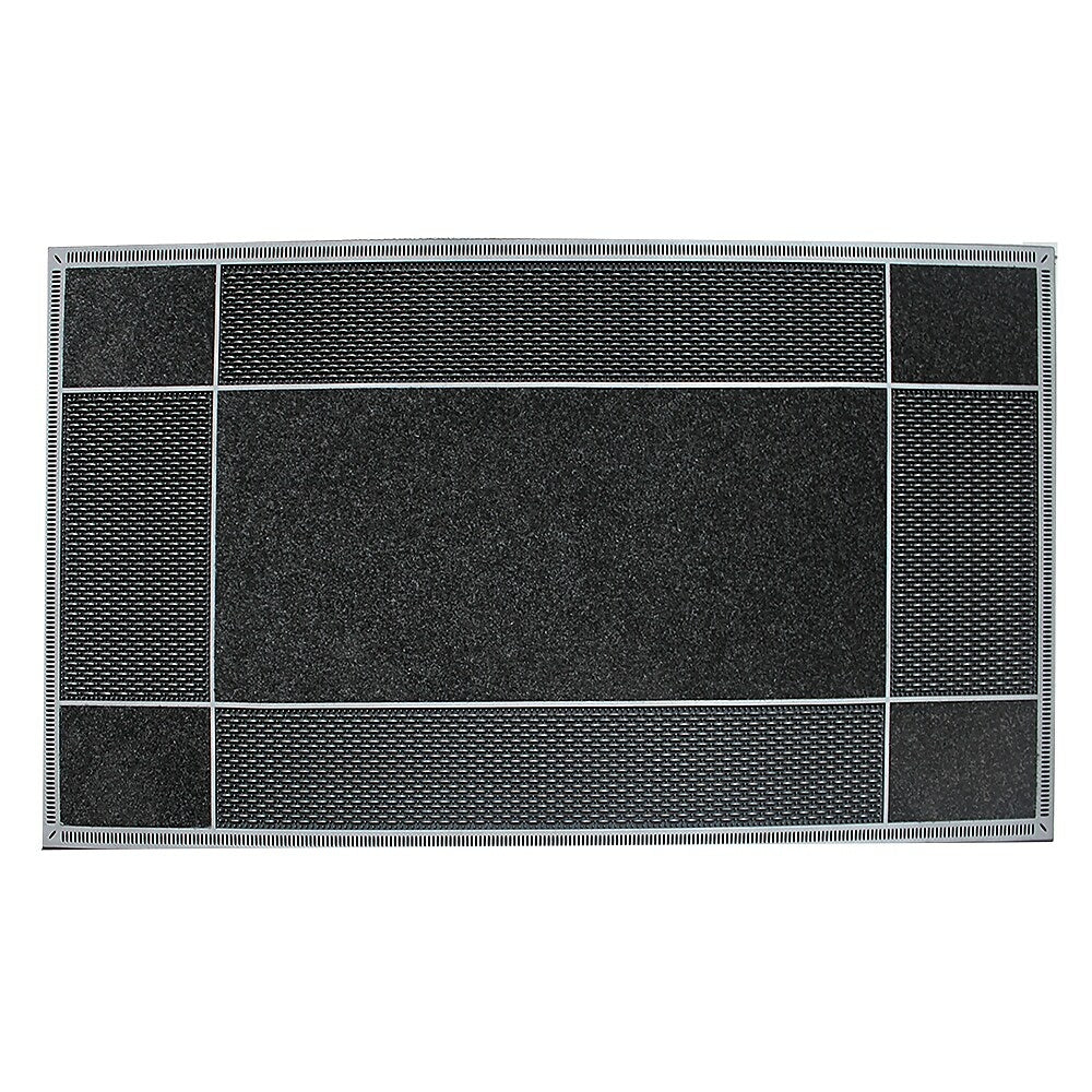 Image of Floor Choice Runway Doormat Black 23"x46" (87730)