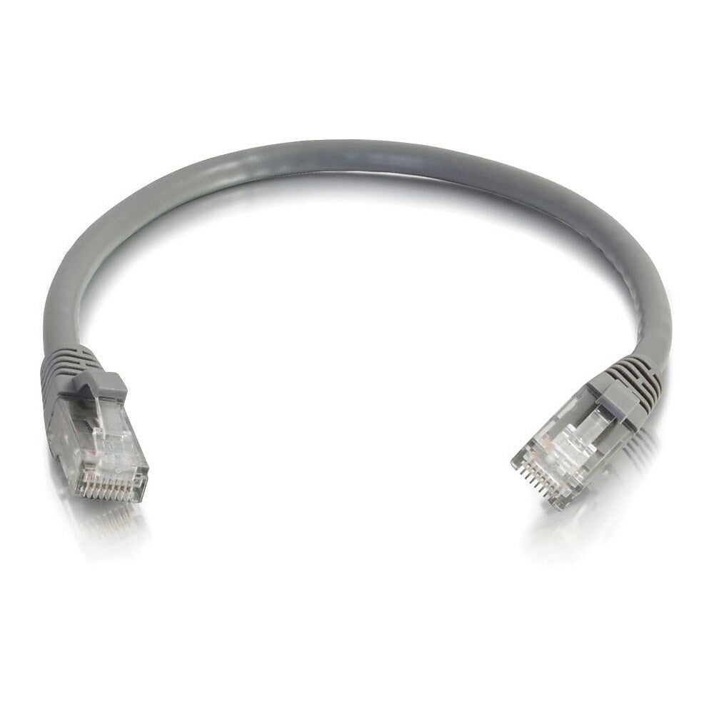 Image of C2G Cat5e Snagless UTP Unshielded Network Patch Cable, 4.2m/14', Gray