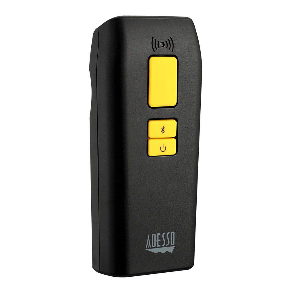 Image of Adesso NuScan Bluetooth Mobile Waterproof Antimicrobial 2D Barcode Scanner - Black