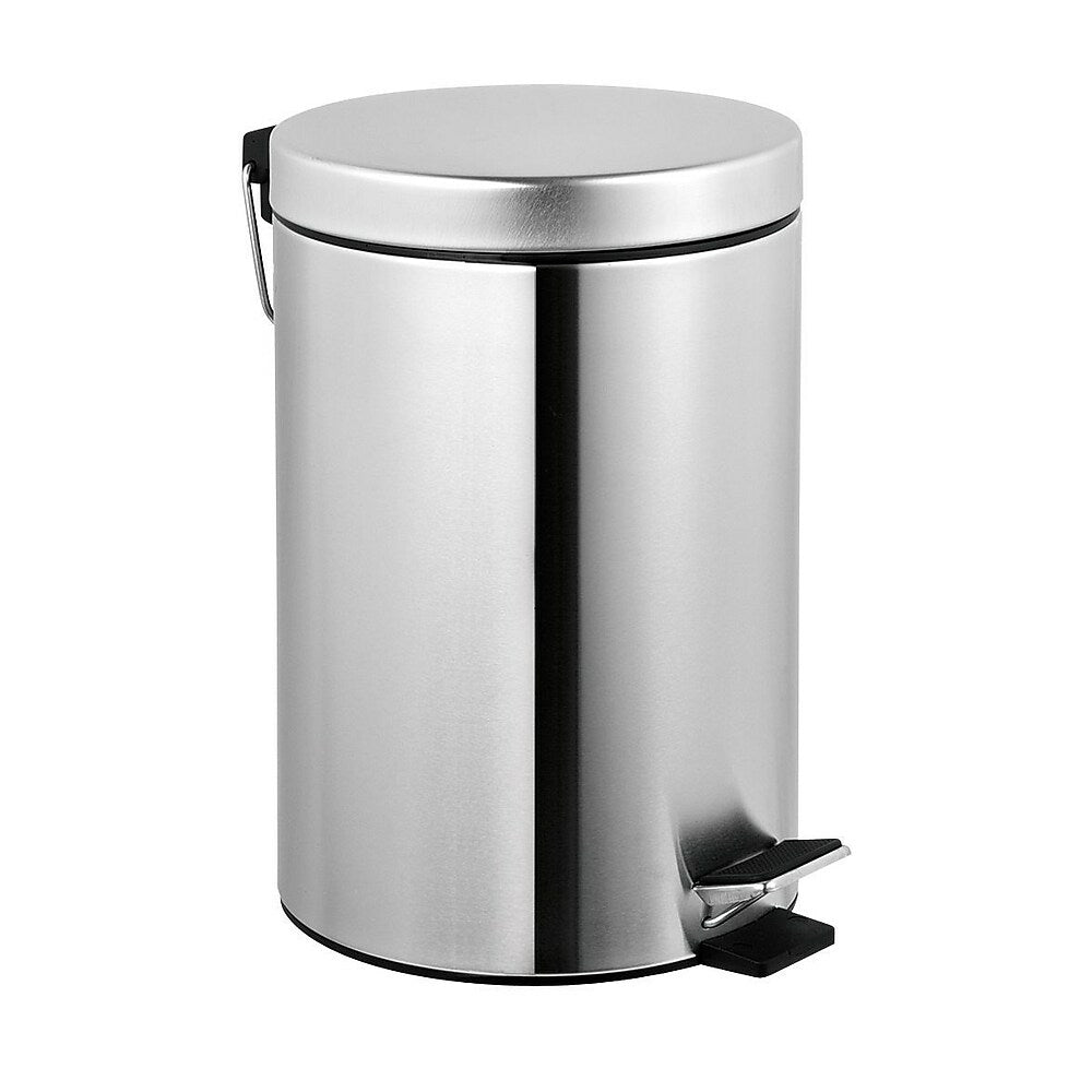 Image of ASI Step-on Waste Receptacle, Stainless Steel
