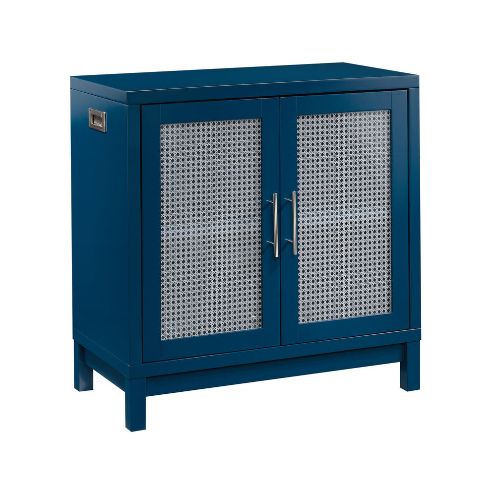 Image of Sauder Vista Key Accent Storage Cabinet - 30.51" H - Navy Blue (422437)