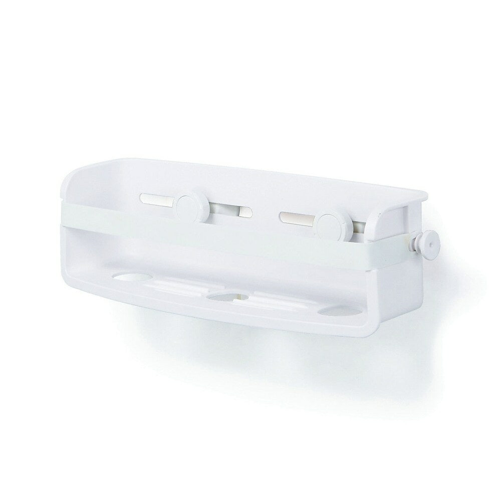 Image of Umbra Flex Gel-Lock Shower Bin, White (1004001-660)