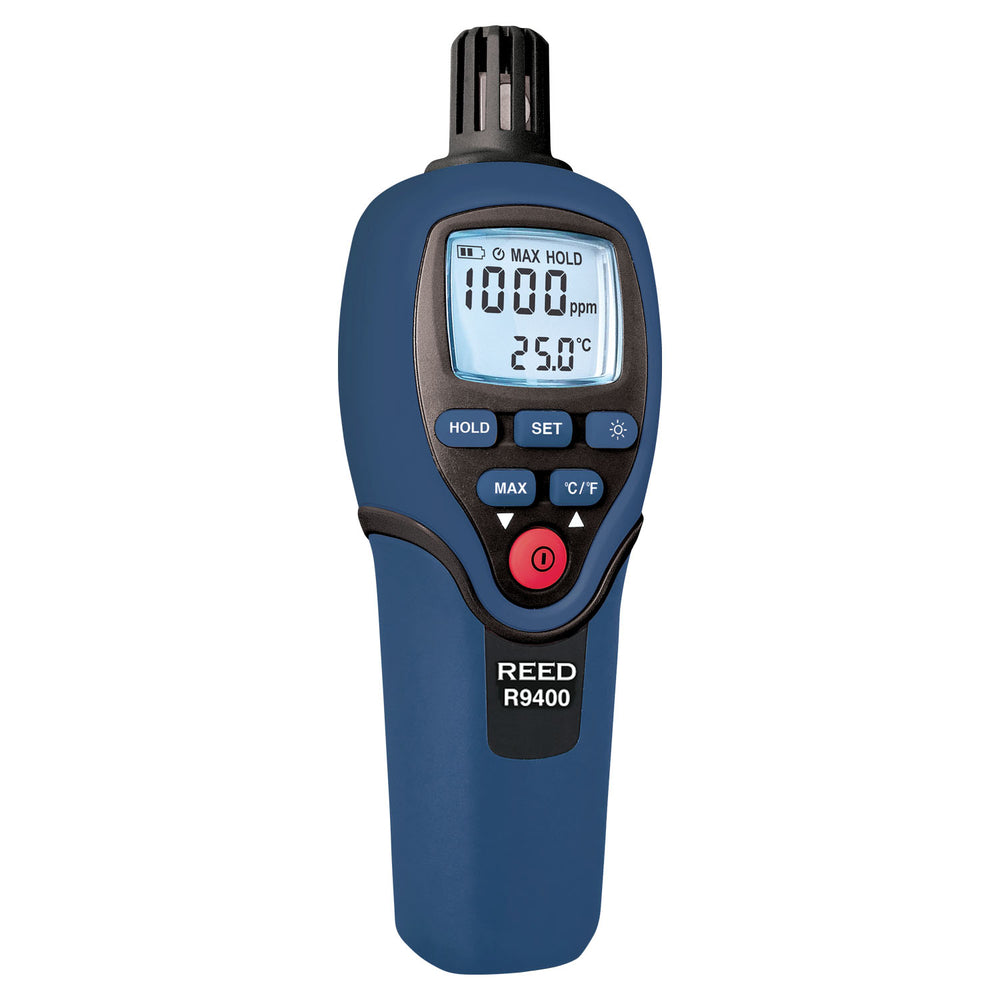 Image of REED Instruments R9400 Carbon Monoxide Meter with Temperature