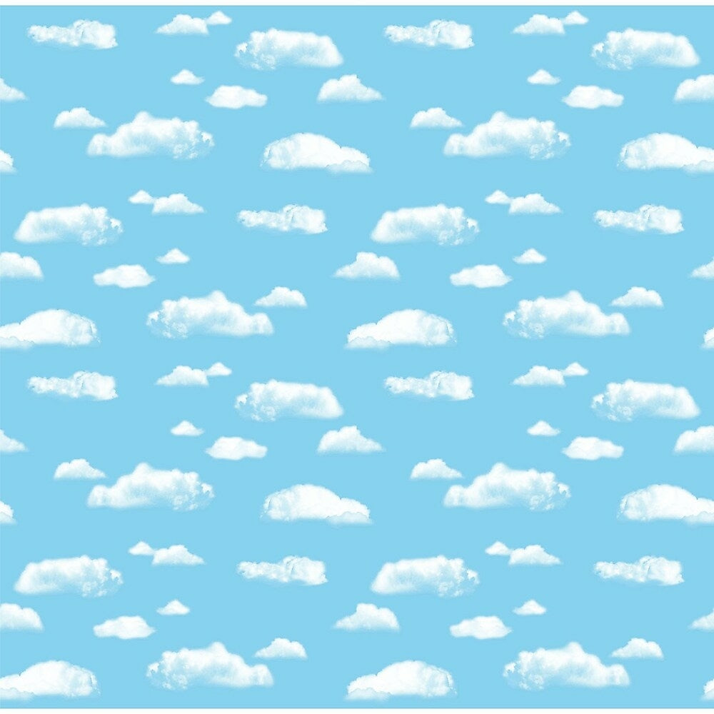 Image of Pacon Fadeless 48" x 12' Ultra Fade-Resistant Paper, Clouds