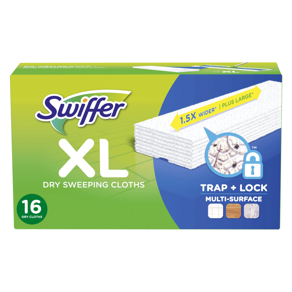 Image of Swiffer Sweeper XL Dry Sweeping Cloths, 16 Pack