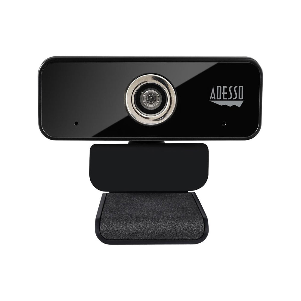 Image of Adesso CyberTrack 6S 4K Ultra HD USB Webcam with Manual Focus and Built-In Dual Microphones, Black