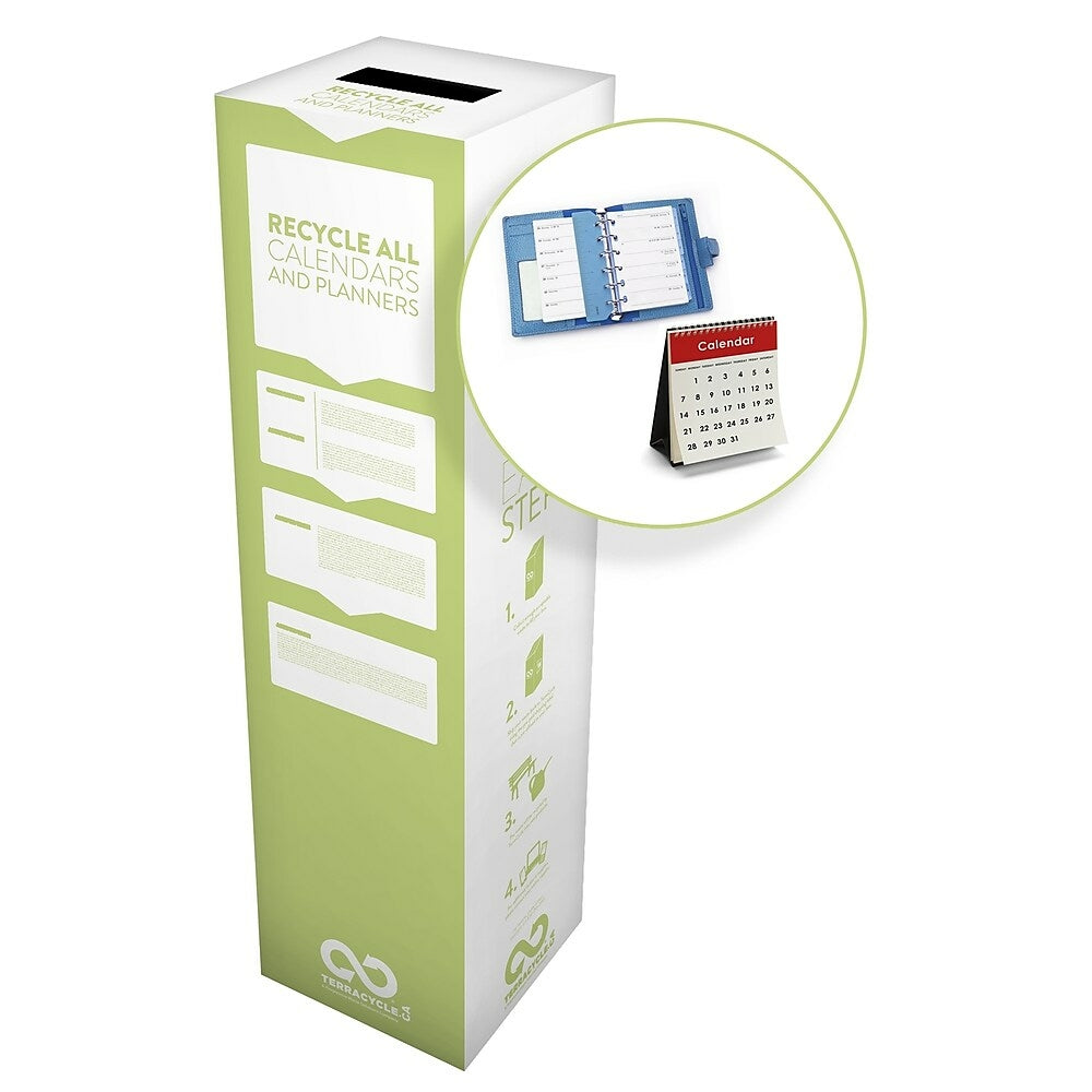 Image of TerraCycle Calendars and Planners Zero Waste Box - 10" x 10" x 18" - Small