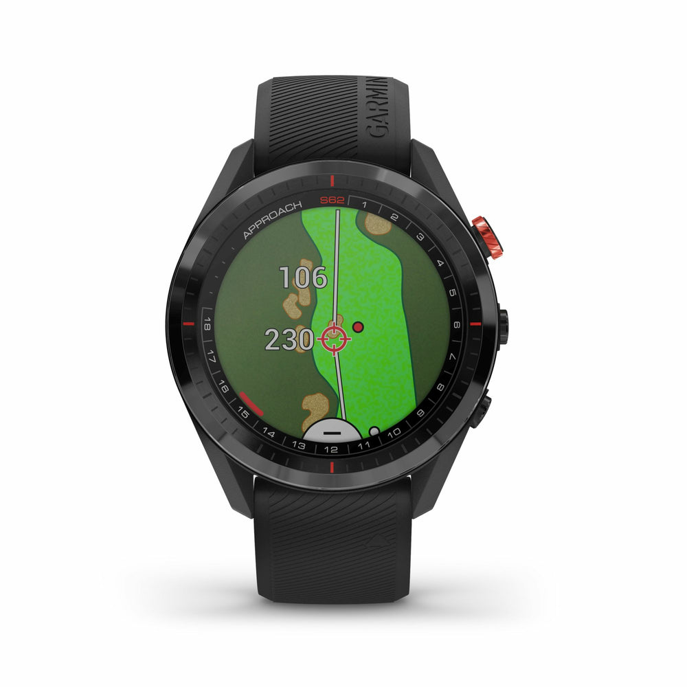 Garmin Approach S62 with Silicone Band - Black | staples.ca