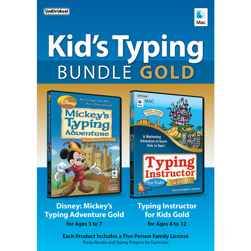 Image of Kid's Typing Bundle Gold - Mac