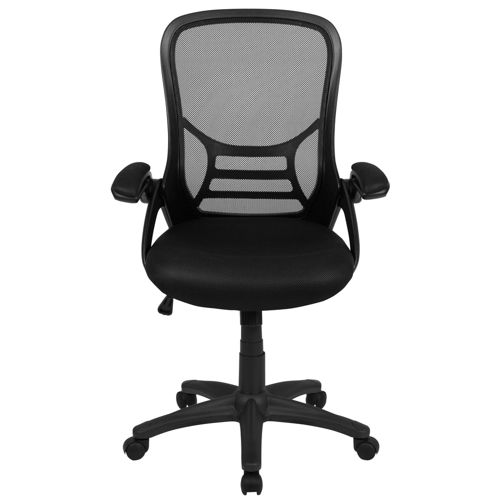 Image of Flash Furniture High-Back Mesh Ergonomic Office Chair - Black