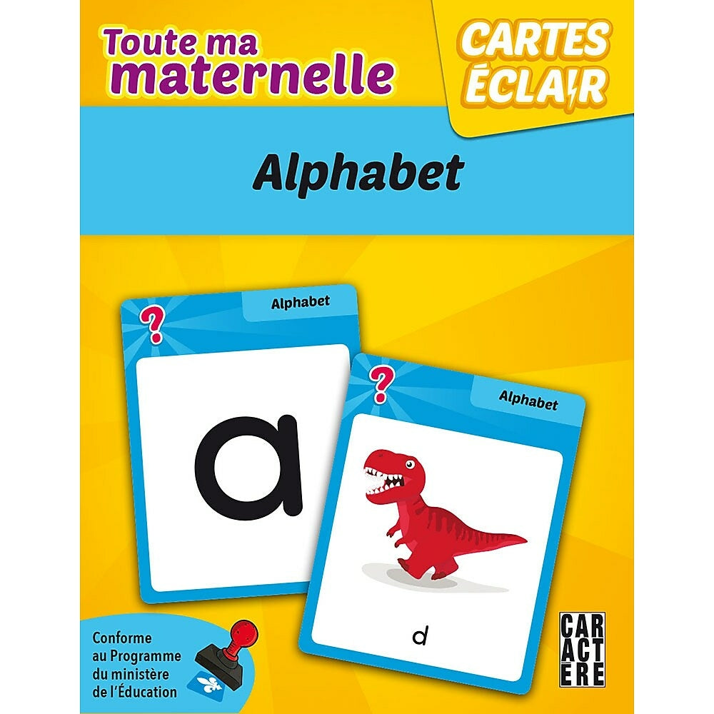 Image of Caractere Alphabet - Kindergarten - French - Grade Kindergarten