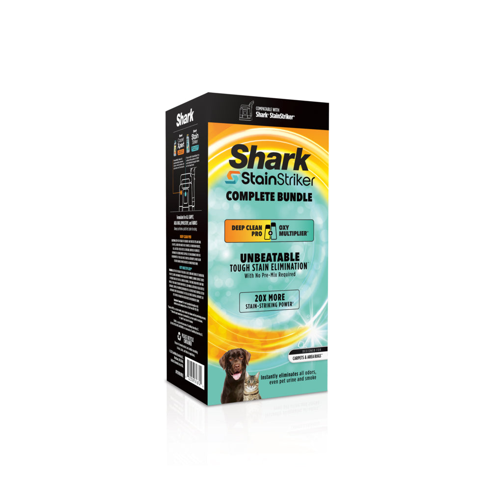 Image of Shark 32oz Deep Clean Carpet Cleaner and 16oz Oxy Multiplier Stain Remover Bundle
