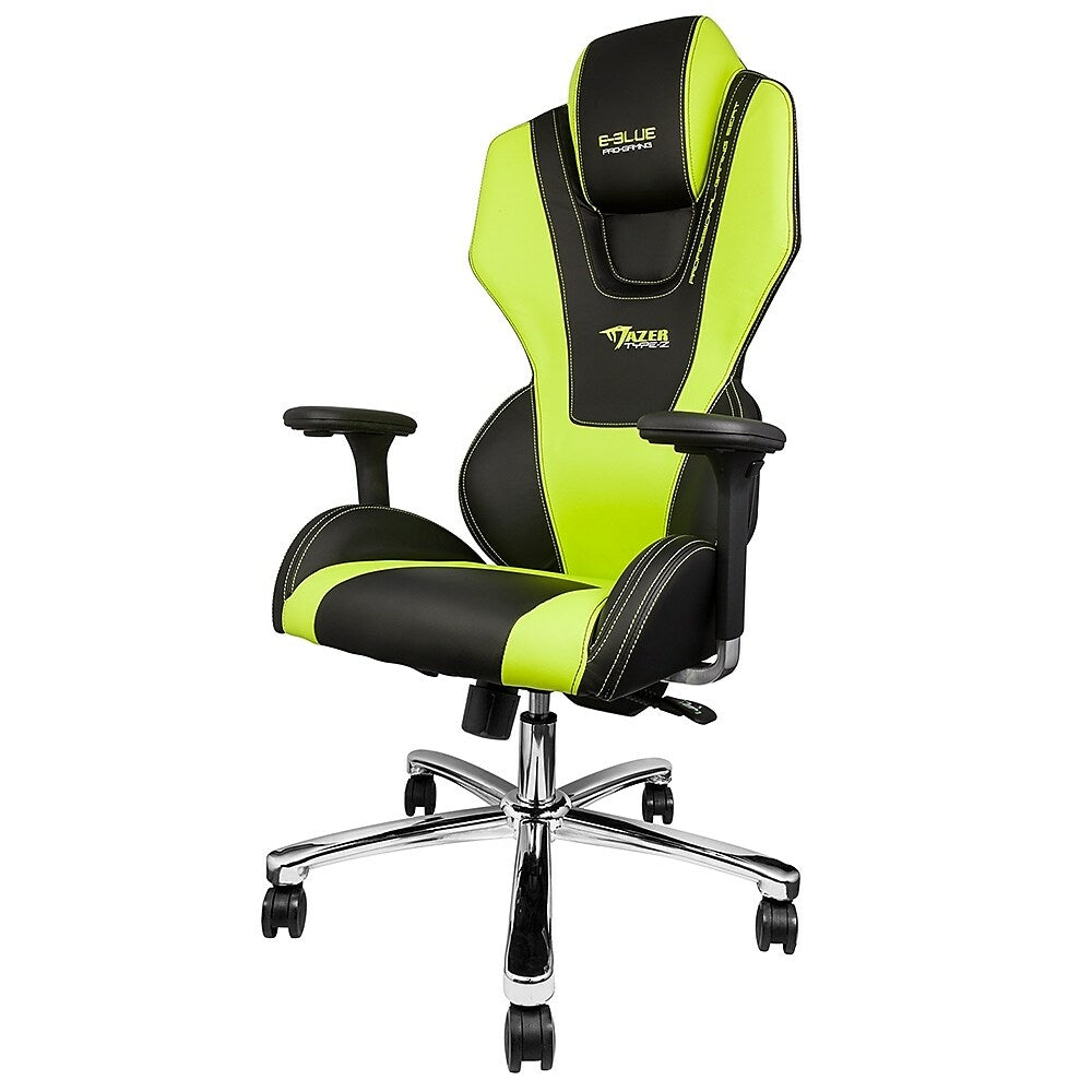 staples gaming chair green