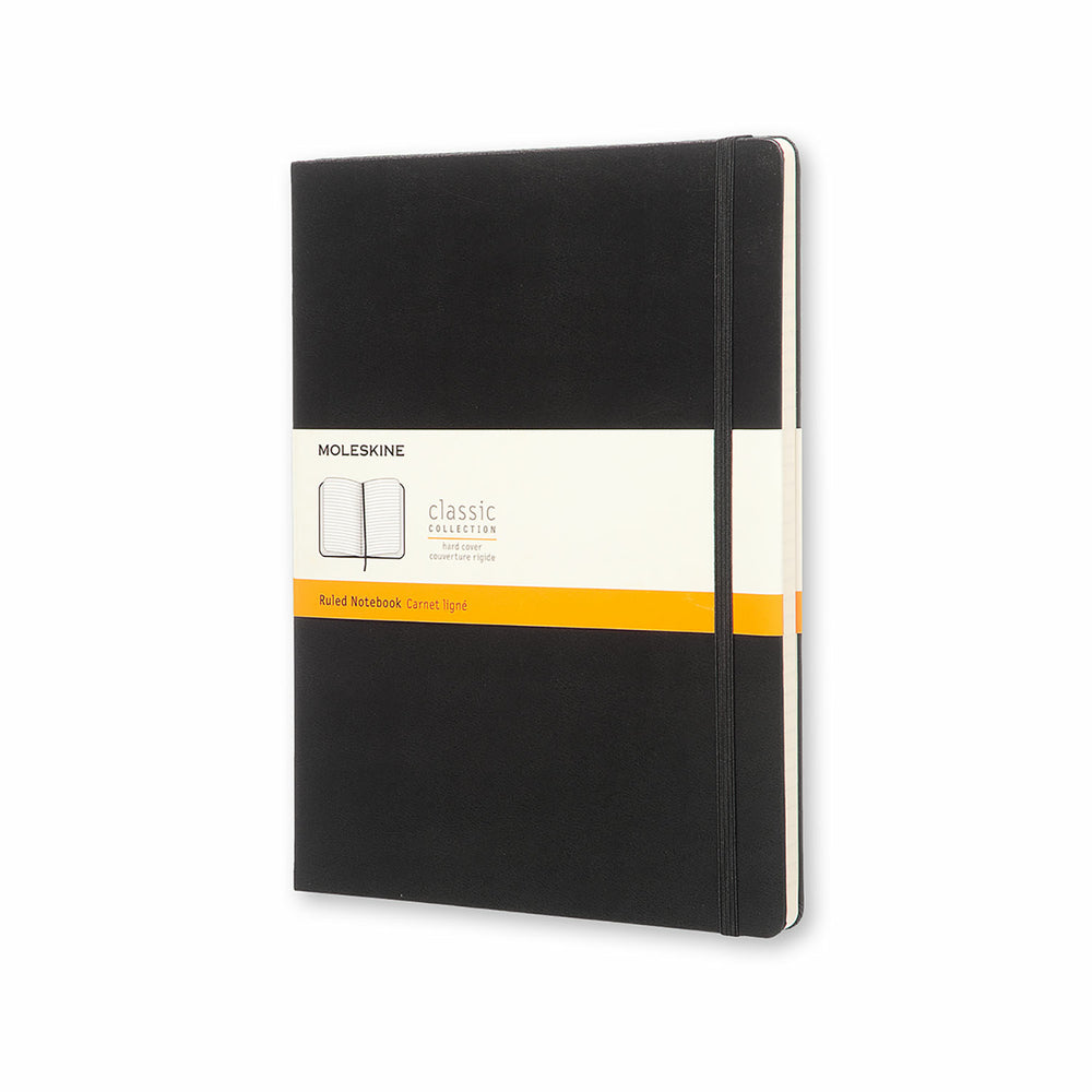 Image of Moleskine Classic Black Soft Cover Extra Large Ruled Notebook, 7-1/2" x 10"