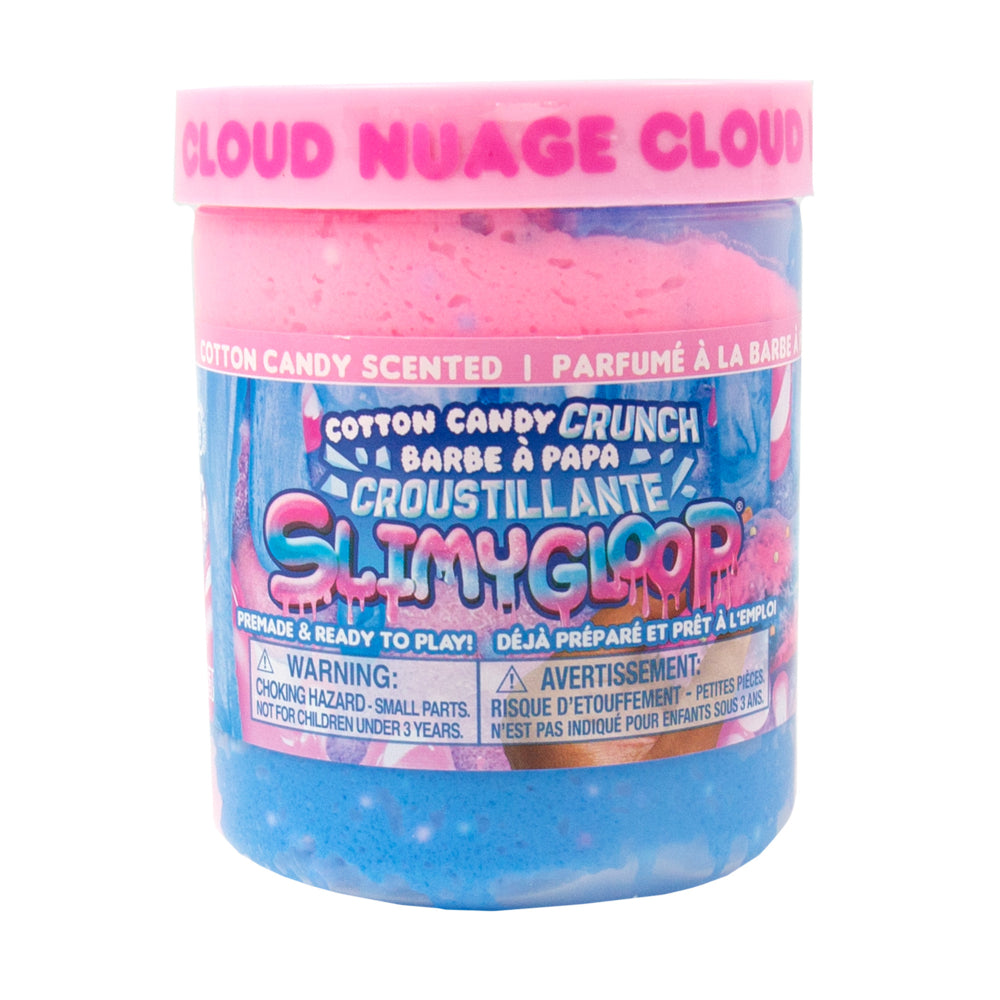 Image of Slimygloop Slime Jar Cotton Candy Crunch