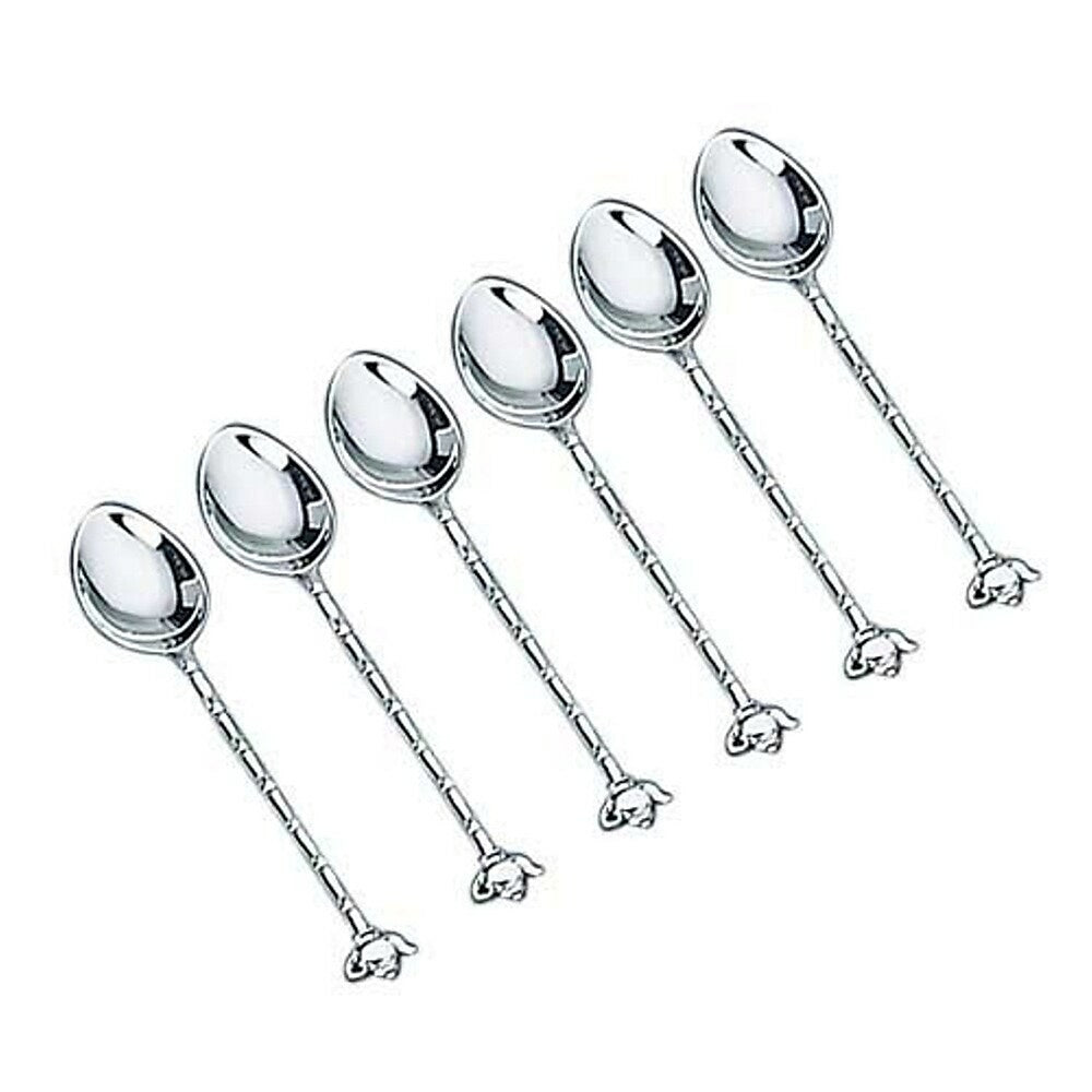 Image of Elegance Teapot Spoons, 6 Pack