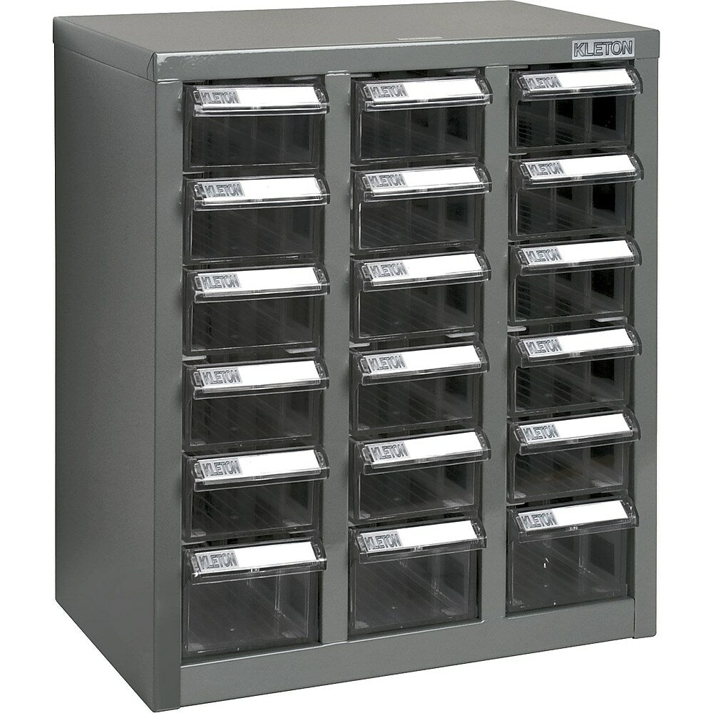 Image of Kleton ST1 Steel Parts Cabinets, 18 Polystyrene Drawers