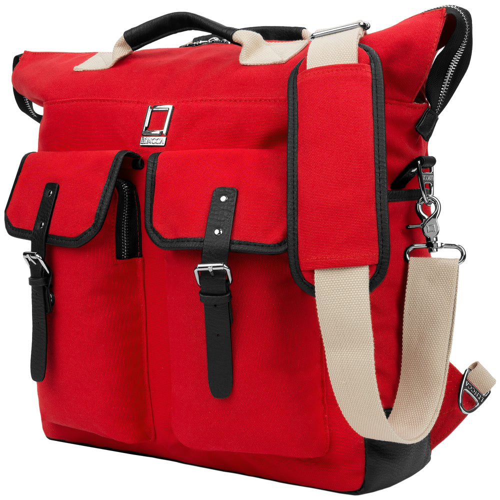 Image of Lencca Phlox 15" Laptop Hybrid Bag - Limit Edition - Red