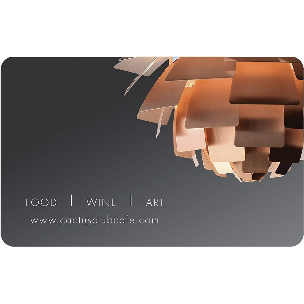 Image of Cactus Club Gift Card | 25.00