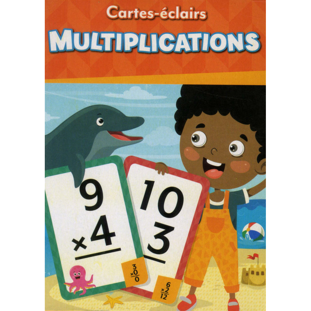 Image of Beaver Books Flash Card Head Start "Multiplications"