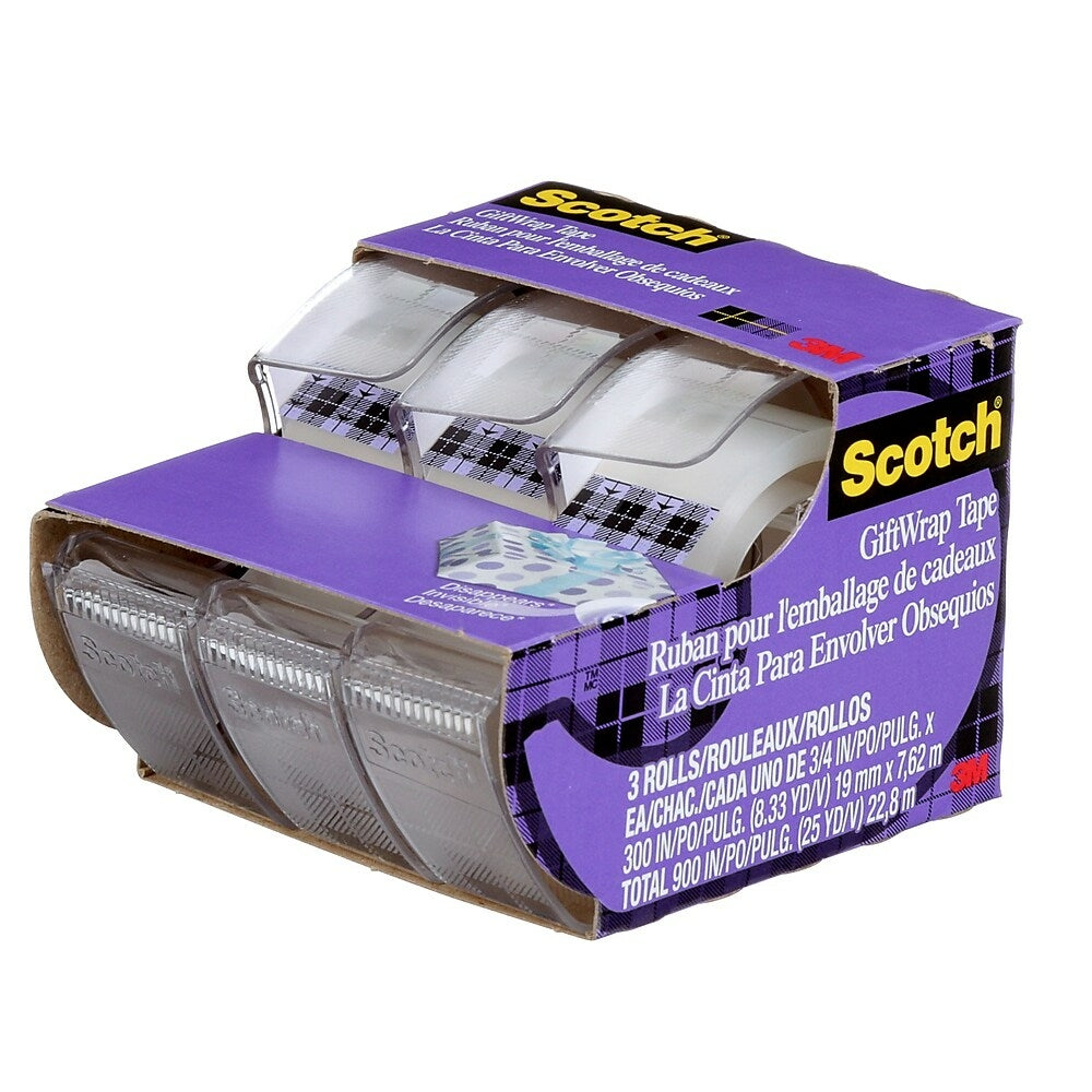 Image of Scotch Gift Wrap Tape - 3 Pack