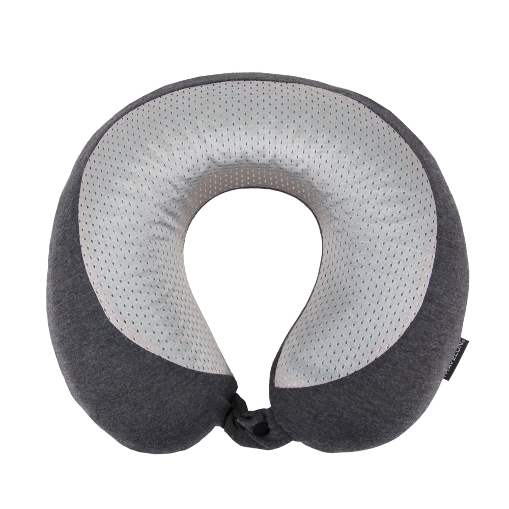 Image of Travelon Cooling Gel Neck Pillow - Charcoal, Grey