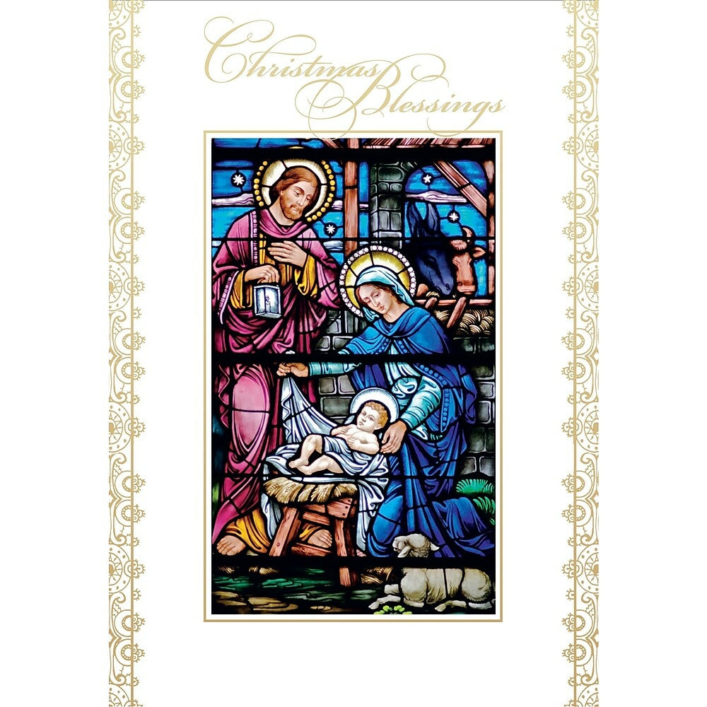 Image of Blessed Christmas, Religious, 18 Pack